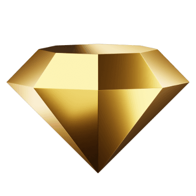 Golden diamond